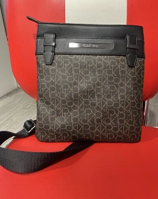 Tiracolo Calvin Klein Signature - Marrom - Imagem 1 de 3