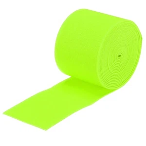 Elastic Bands for Sewing Double Side 2 inch 5 Yard Bright Yellow Elastic Band... - Picture 1 of 6