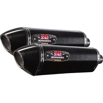 Yoshimura - 1414020220 - R-77 Race Series Dual Slip-Ons, Carbon Fiber Mufflers Foto 1 de 4