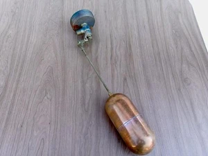 ROBERT MANUFACTURING. BRASS FLOAT VALVE ASSY. WITH STEM AND COPPER BALL - Picture 1 of 11