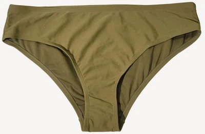 Parte inferior de bikini hipster Xhilaration para mujer Plus verde oliva con detalles brillantes 16 W/1 Foto 1 de 4