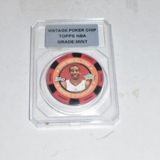 Vintage Topps NBA Poker Chip All Star Player Amare Stoudemire Championship Game
