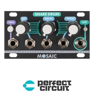 Mosaic Snare Drum Percussion Module (Black) EURORACK - USED - PERFECT CIRCUIT - Picture 1 of 1