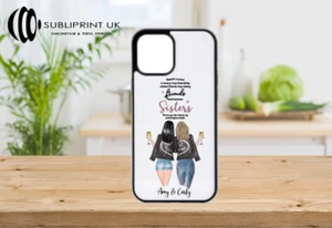 Custodia telefono personalizzata-miglior amica-sorella-cugina-collega-regalo ricordo ideale  - Foto 1 di 10