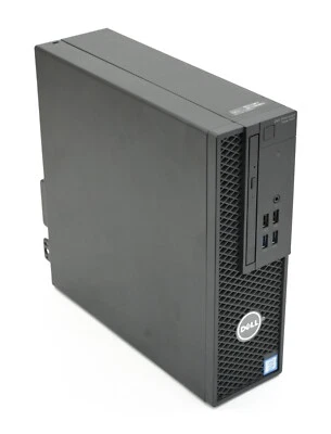 Dell Precision Tower 3420 SFF Xeon E3-1225v5 3.3GHz RAM 8GB SSD 256GB YWVV6 - Image 1 of 4