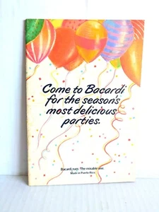 Vintage 1987 Bacardi Rum Recipe Book Come to Bacardi - Picture 1 of 3