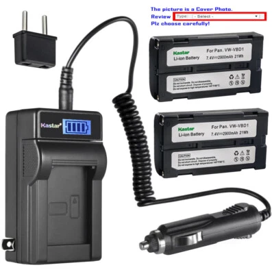Cargador de CA Kastar Batería LCD para RCA CC8251 PRO 598 PRO 698H PRO 742 BDC-70 Foto 1 de 4