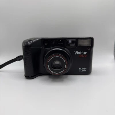 FILM CAMERA, Vivitar320Z, Auto Focus Lens Power Zoom 35mm *As Is* See Details - Image 1 of 4