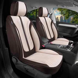 Nio ET5 EL7 ET7 Baujahr ab 2022 kompatible Schonbezüge in Braun / Beige V2 - Bild 1 von 10