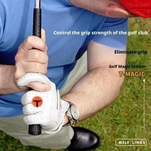 Golf Training Tool Swing Training Grip Aid Golf Club Grip Silicone Pad D4T GTR3 - Picture 1 of 12