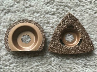 CRAFTSMAN 2 PCS OEM CARBIDE GROUT OSCILLATING MULTI-TOOL SAW BLADE  - Image 1 of 2