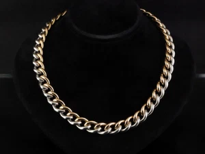 Isabelle Fa Panzercollier 101,5g 750/- Rosegold & 950/- Platin - Bild 1 von 7