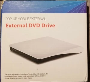 Gotega Pop Up mobiles externes DVD Laufwerk ODD HDD ECD819-SU3 neu in geöffneter Verpackung - Bild 1 von 4
