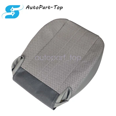 Cubierta de asiento inferior gris para conductor camioneta de trabajo Chevy Express y GMC Savana 2003-2014 Foto 1 de 4