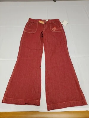 Jeans OshKosh B’Gosh Rosa Puntada Floral Bordado Niña Talla 10 Nuevos con Etiquetas Foto 1 de 4