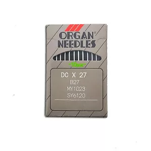 10 aghi per macchina da cucire overlock industriale organ DCX27 B27 - Foto 1 di 1