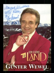 Günter Wewel  Autogrammkarte Original Signiert + M 340 - Picture 1 of 2