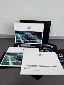 PORSCHE 718 CAYMAN / SPYDER GT4 RS OWNERS PACK / HANDBOOK / MANUAL 19-24 (2023)! - Bild 1 von 8