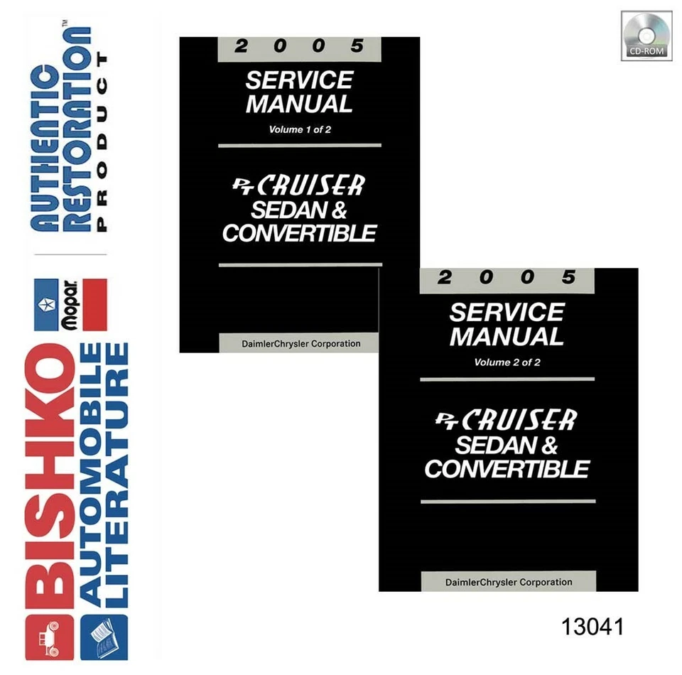 2005 Chrysler PT Cruiser Shop Service Repair Manual CD