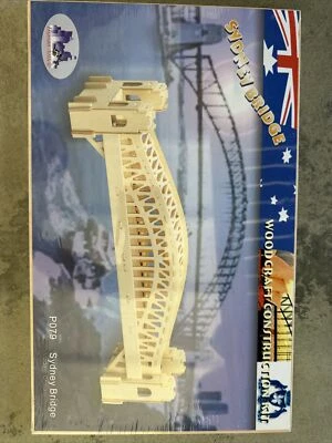 Kit de construcción artesanal en madera SYDNEY BRIDGE  Foto 1 de 2