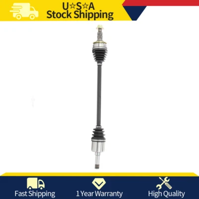 右后 CV 轴接头轴适用于 2011 Saab 9-5 2.8L 2.0L Turbo 带保修 — 第 1/4 张图片