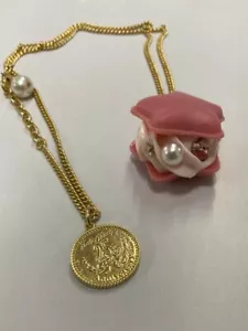 Sailor Moon Q-Pot. Limitierte Sternenerdbeere Macaron Macaroon Halskette von JPN - Bild 1 von 2