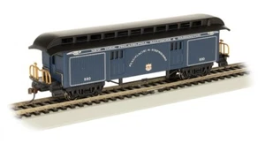 HO-B&O ROYALBLAU RR ALTES GEPÄCKAUTO (#820) TOLL FÜR VINTAGE LAYOUT! HO - Bild 1 von 1