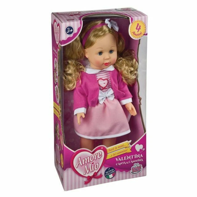 Grandi Giochi GG71010 Bambola Amore Mio Valentina Canta