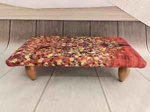 Short stool Office supplie Bed stepstool Artisan furniture Upholstered footstool - Picture 1 of 11