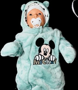 Baby Overall – Wagenanzug Jungen Gr. 68 Dysney Mickey Neu - Bild 1 von 4