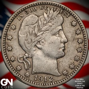 1912 P Barber Quarter A5151 - Picture 1 of 2