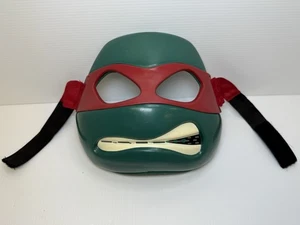 Teenage Mutant Ninja Turtle Raphael Mask 7” Red Halloween Cosplay 2013 TMNT - Picture 1 of 10