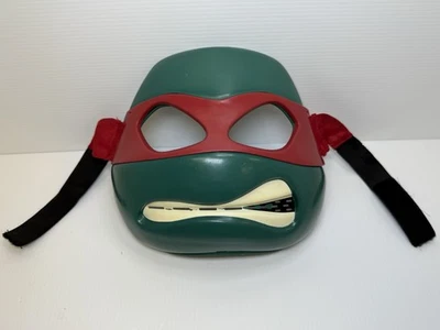 Teenage Mutant Ninja Turtle Raphael Mask 7” Red Halloween Cosplay 2013 TMNT - Image 1 of 4
