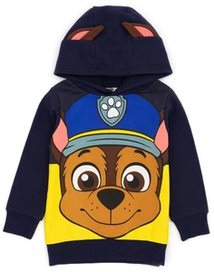 Paw Patrol Blue 3D Ear Applique Hoodie Boys - Picture 1 of 9