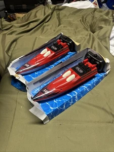 2 FastLane RC Surf Splasher Boat Remote Control 27 MHz New Open Box - Picture 1 of 2