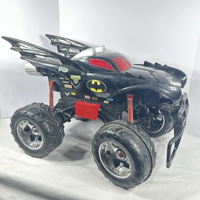 2003 Vintage Tyco Mattel DC Comics Large Batman RC Monster Truck Batmobile ONLY - Image 1 of 4
