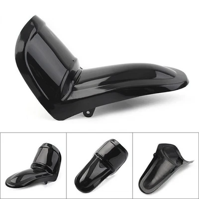Black For Yamaha PW50 Y-Zinger 50 Front Fender Cover Mudguard  ABS Plastic - Image 1 of 4