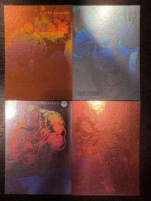 1992 Marvel Universe Series 3 CONJUNTO DE CARTAS HOLOGRAMA QUASE COMPLETO LOTE - Ausente #H1 - Imagem 1 de 4