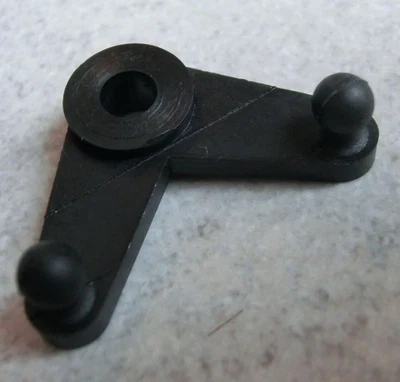 1x Winkelhebel 18 mm Winkel Hebel Umlenkhebel S4016 robbe Moskito Hubschrauber - Bild 1 von 2