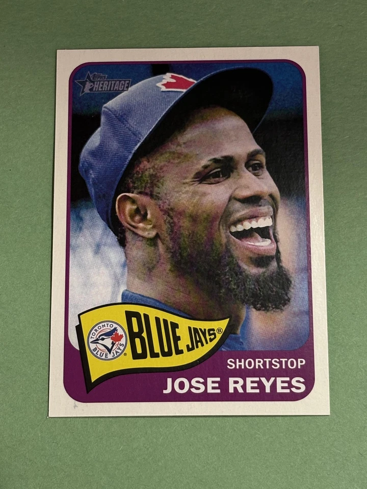 Jose Reyes 2014 Topps Heritage Toronto Blue Jays #455 Z156 - Image 1 of 2
