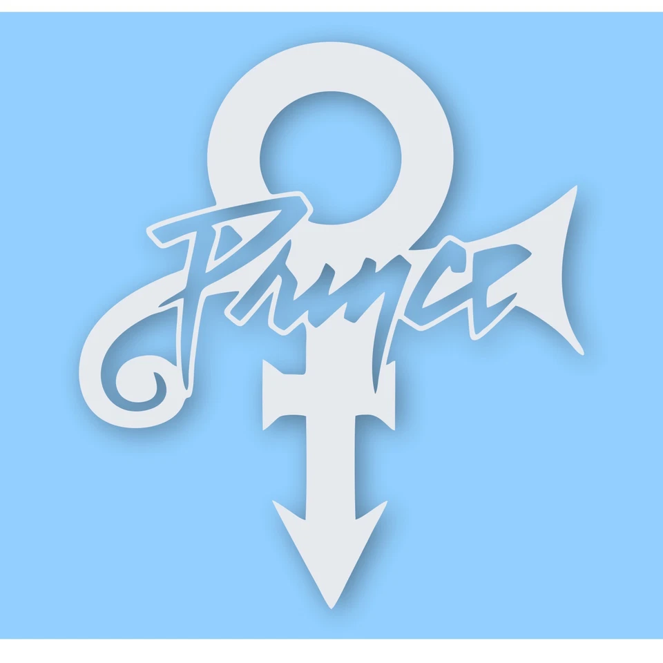 Prince Symbol Music - Calcomanía de vinilo pegatina para parachoques de ventana - ELIGE tamaño y color Foto 1 de 1