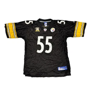 Pittsburgh Steelers Joey Porter #55 Blackskilz Reebok Trikot Größe XL - Bild 1 von 7