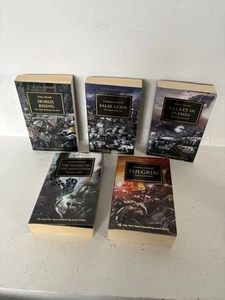 Warhammer Die Horus Häresie Konvolut Romane 1-5 Taschenbücher Set Konvolut - Bild 1 von 7