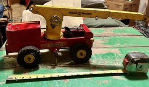 Vintage NY-LINT Toys Austin Western Telescoping Crane Pressed Steel Illinois USA - Picture 1 of 11