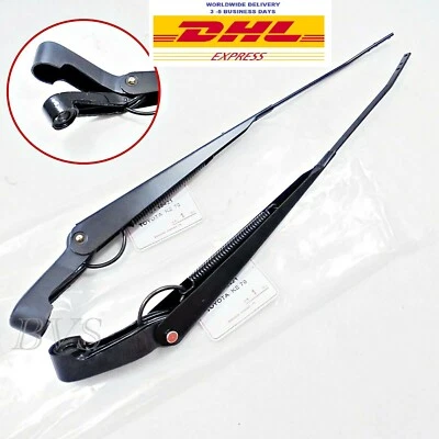 Par de conjunto de brazo limpiaparabrisas ajuste RHD 1979-1987 Toyota Corolla KE70 TE71 TE72 Foto 1 de 4