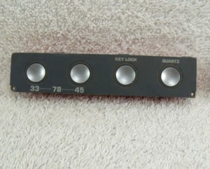 Numark TTX Button Switch Cartridge & Faceplate - Picture 1 of 3