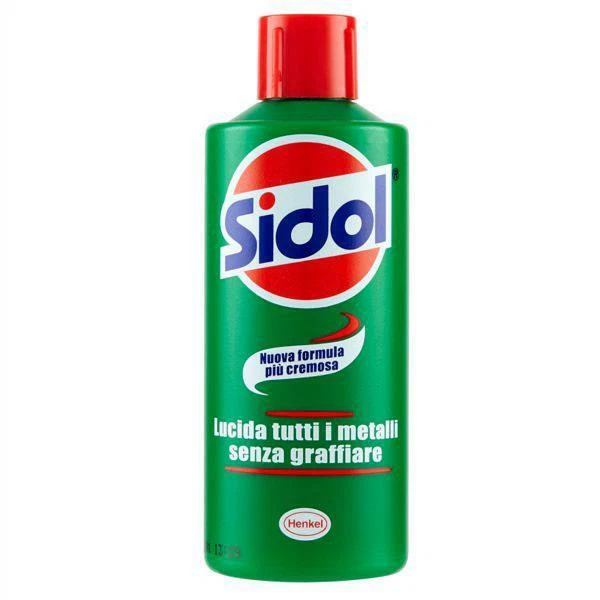 HENKEL Brillant Métaux SIDOL 150ML Nouvelle Formule Crémeuse