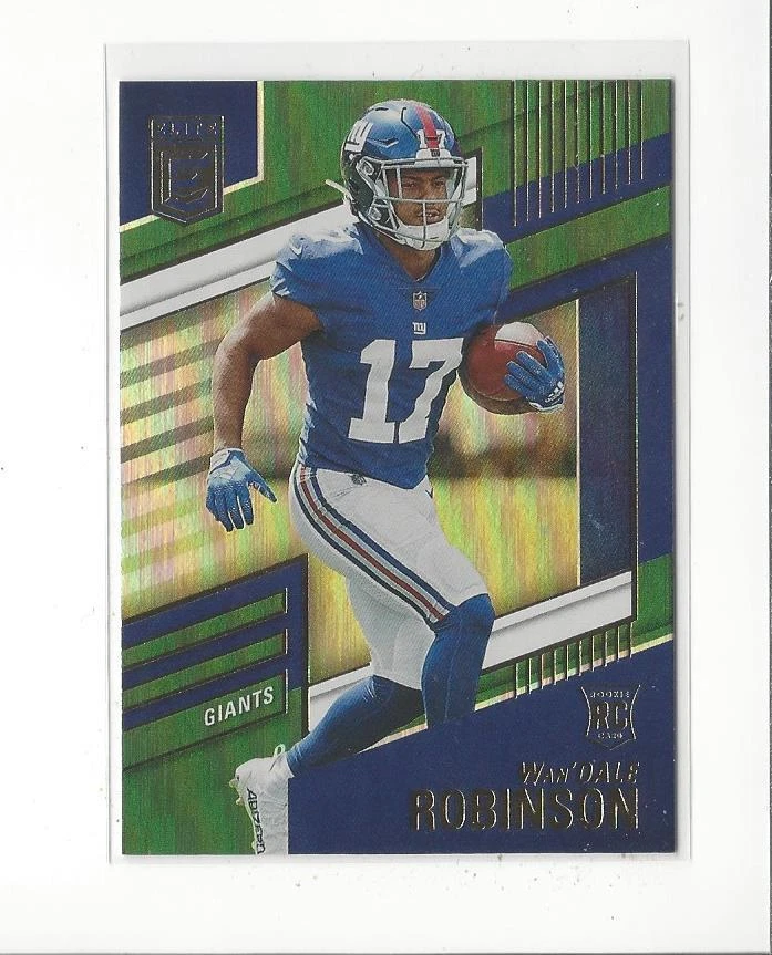 2022 Elite Green #153 Wan'Dale Robinson RC Rookkie Giants