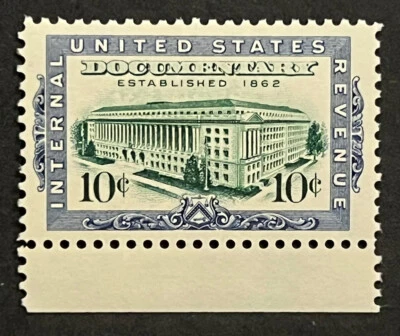 Travelstamps: 1962 US Stamps Scott #R733 10 Cent Documentary MNH OG - Image 1 of 4
