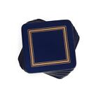 Pimpernel Classic Collection Midnight Blue Cork-Backed Coasters - Set of 6